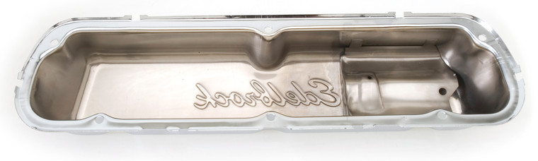 Smooth Top Signature Chrome Valve Covers | Ford Windsor Small Block 3.7 Inch Height | Set of 2