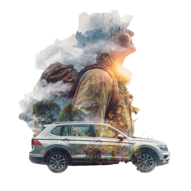 Fantasy Landscape Portrait Vinyl Car Decal Sticker – Waterproof & UV-Resistant 6.826666666666667"