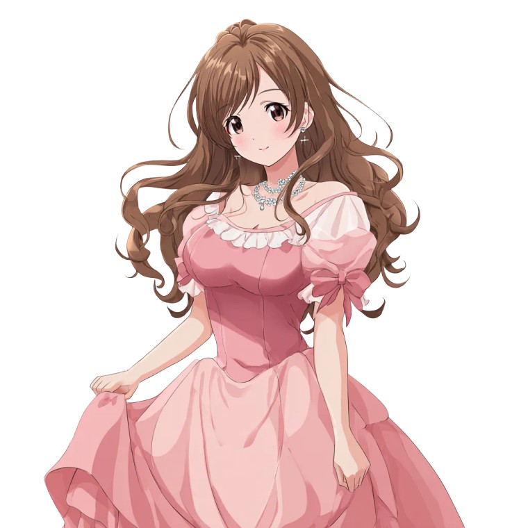 Anime Hostess Princess Vinyl Car Decal Sticker – Waterproof & UV-Resistant 6.826666666666667"