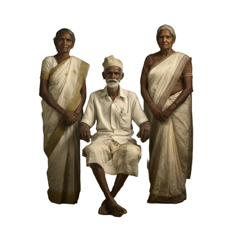 Village Elder Portrait V2 Vinyl Car Decal Sticker – Waterproof & UV-Resistant 3.4133333333333336"