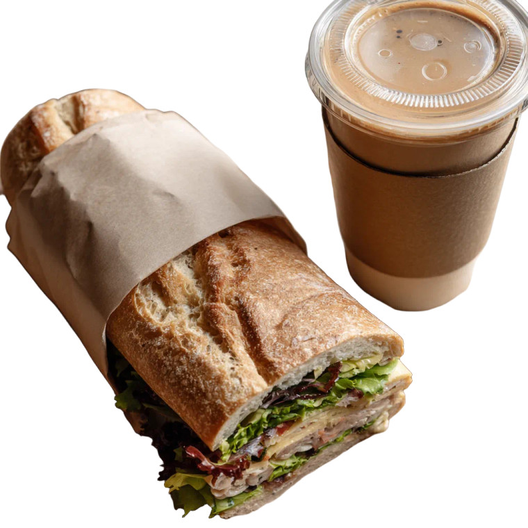 Wrapped Sandwich Vinyl Car Decal Sticker – Waterproof & UV-Resistant 3.4133333333333336"