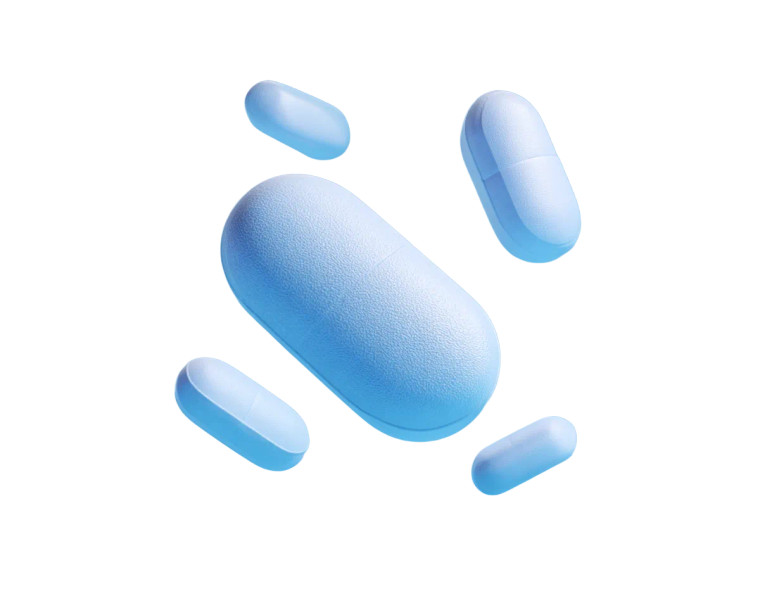 Floating Pills Vinyl Car Decal Sticker – Waterproof & UV-Resistant 3.2"