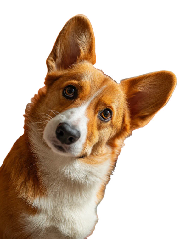 Mischievous Corgi Vinyl Car Decal Sticker – Waterproof & UV-Resistant 8.213333333333333"