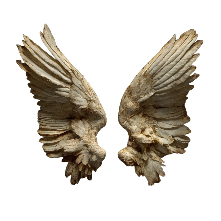 Caravaggio'S Wings Vinyl Car Decal Sticker – Waterproof & UV-Resistant 3.4133333333333336"