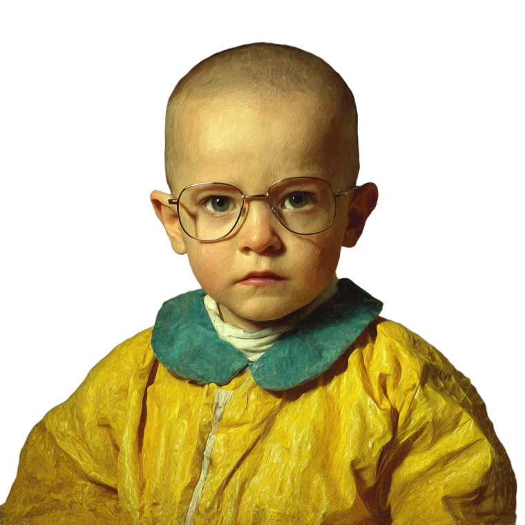 Baby Walter White V2 Vinyl Car Decal Sticker – Waterproof & UV-Resistant 3.4133333333333336"
