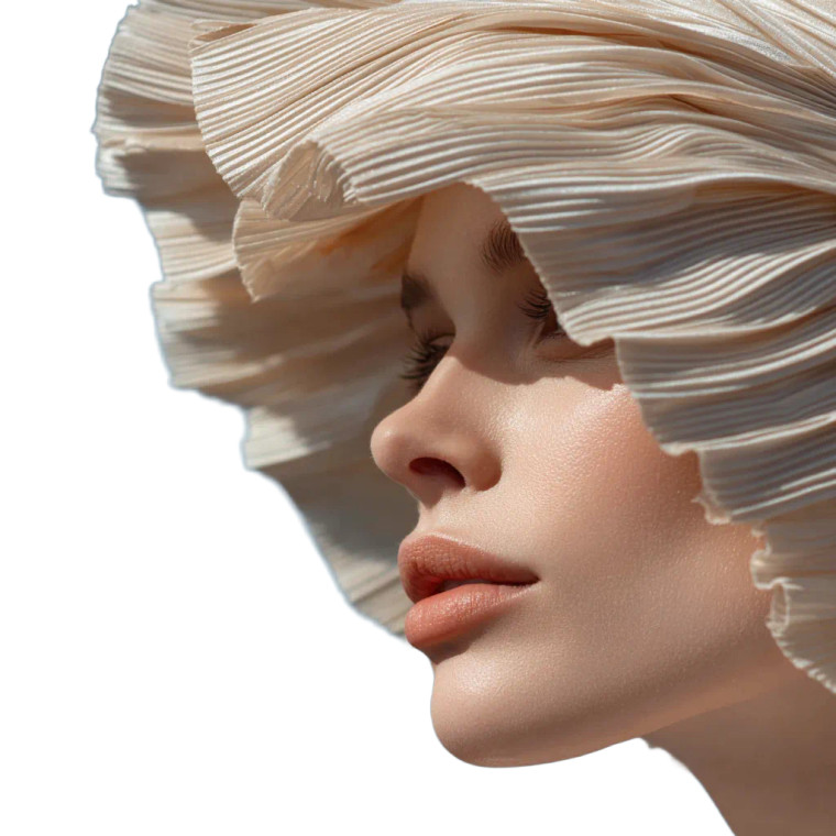 Elegant Fashion Portrait V42 Vinyl Car Decal Sticker – Waterproof & UV-Resistant 3.4133333333333336"