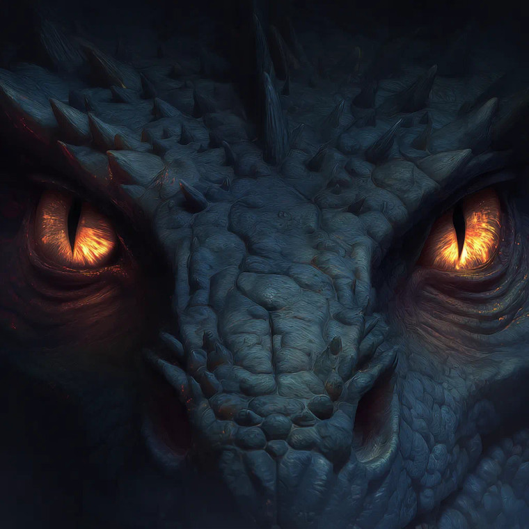 Glowing Dragon Eyes V2 Vinyl Car Decal Sticker – Waterproof & UV-Resistant 3.4133333333333336"