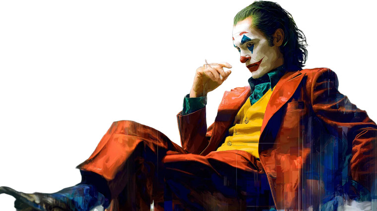 Cyberpunk Joker Vinyl Car Decal Sticker – Waterproof & UV-Resistant 2.72"
