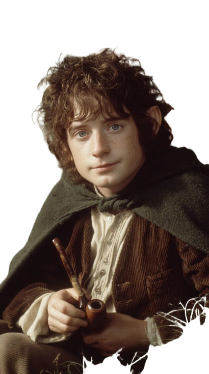 Young Hobbit Portrait V2 Vinyl Car Decal Sticker – Waterproof & UV-Resistant 9.706666666666667"