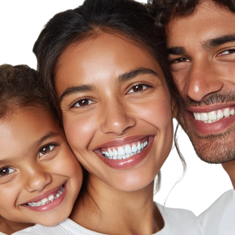 Smiling Latin Family Vinyl Car Decal Sticker – Waterproof & UV-Resistant 3.4133333333333336"
