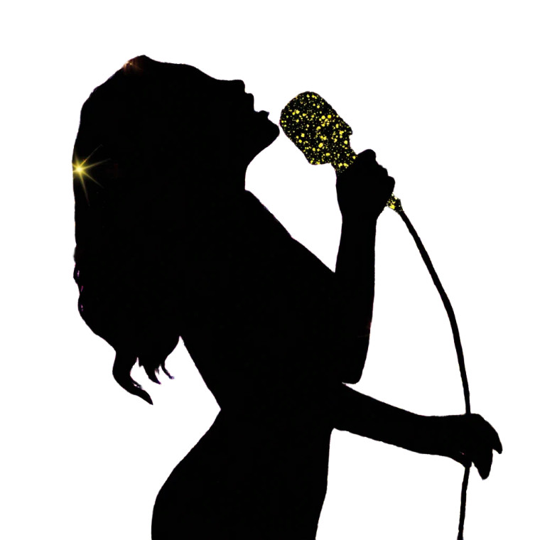 Pop Star Mic Vinyl Car Decal Sticker – Waterproof & UV-Resistant 6.826666666666667"