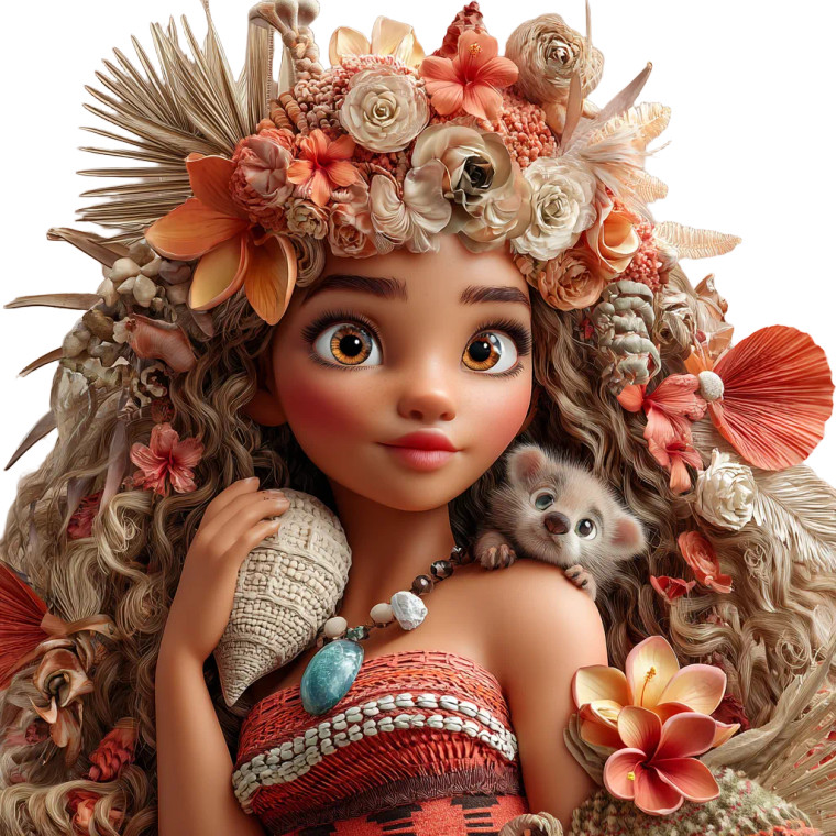 3D Moana Vinyl Car Decal Sticker – Waterproof & UV-Resistant 3.4133333333333336" 3D Moana Vinyl Car Decal Sticker – Waterproof & UV-Resistant 3.4133333333333336"