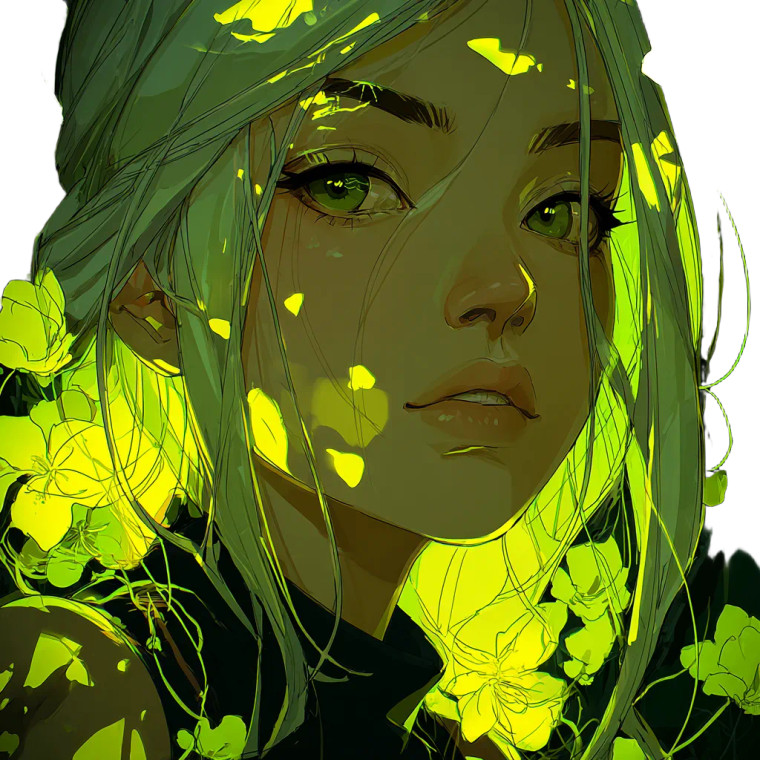 Fantasy Anime Portrait V3 Vinyl Car Decal Sticker – Waterproof & UV-Resistant 3.4133333333333336"