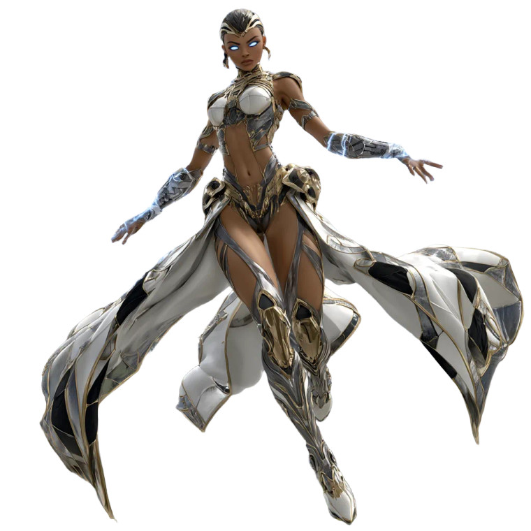 Storm Goddess V7 Vinyl Car Decal Sticker – Waterproof & UV-Resistant 6.826666666666667"