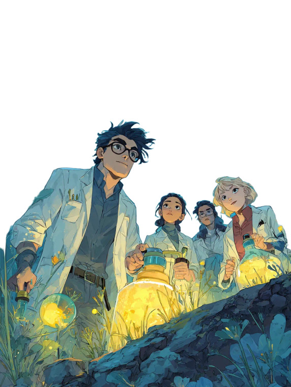 Biotech Healing Heroes Vinyl Car Decal Sticker – Waterproof & UV-Resistant 8.213333333333333"