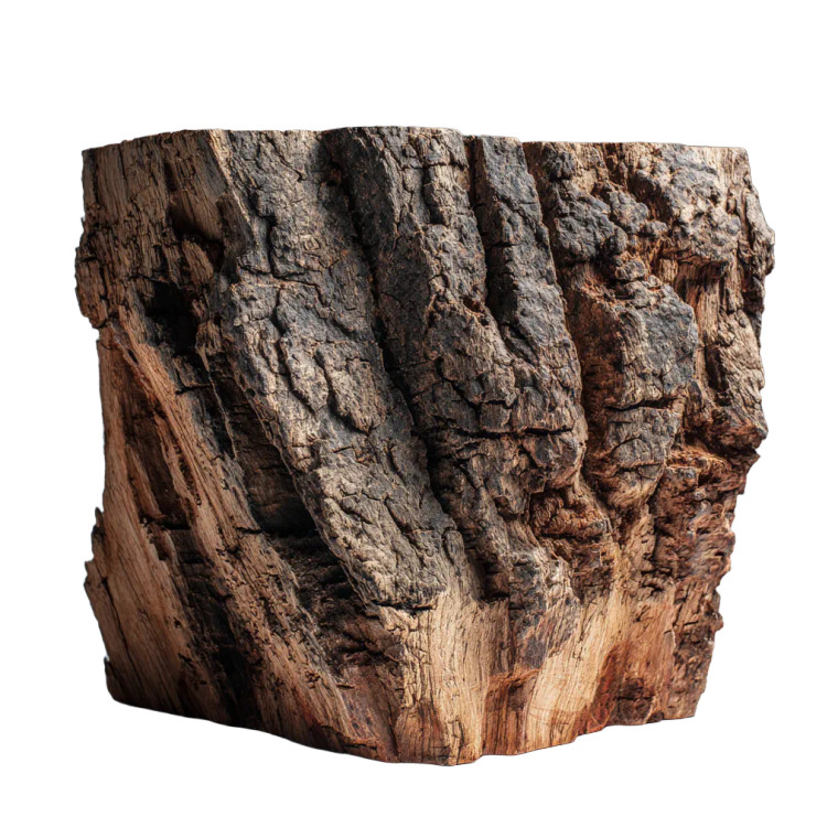 Tree Bark Base Vinyl Car Decal Sticker – Waterproof & UV-Resistant 6.826666666666667"