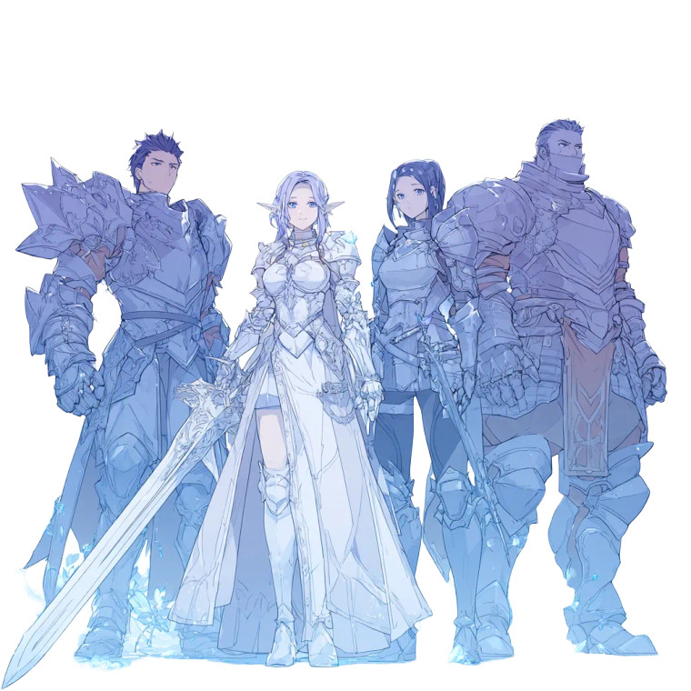 Fantasy Rpg Characters V2 Vinyl Car Decal Sticker – Waterproof & UV-Resistant 6.826666666666667"