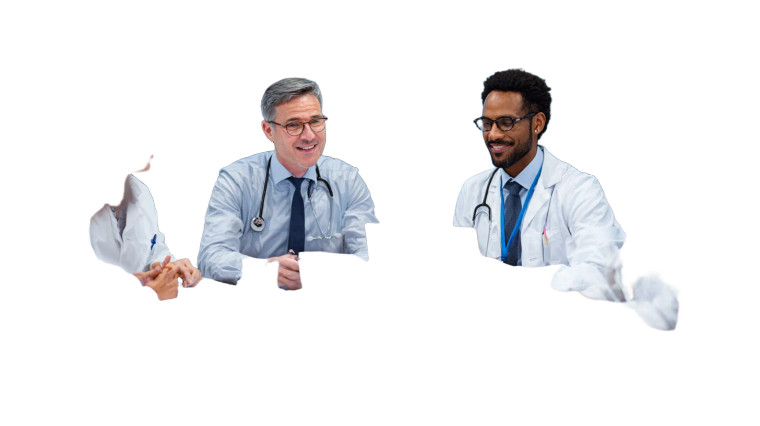 Team Of Doctors Vinyl Car Decal Sticker – Waterproof & UV-Resistant 2.72"