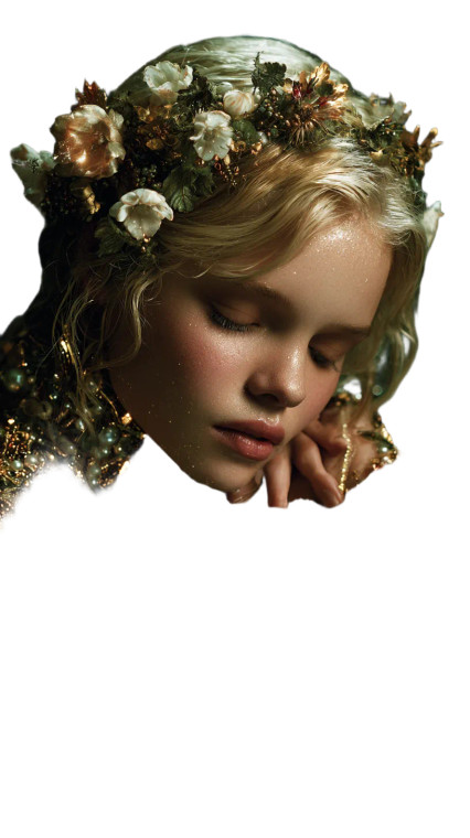 Enchanted Water Nymph Vinyl Car Decal Sticker – Waterproof & UV-Resistant 9.706666666666667"