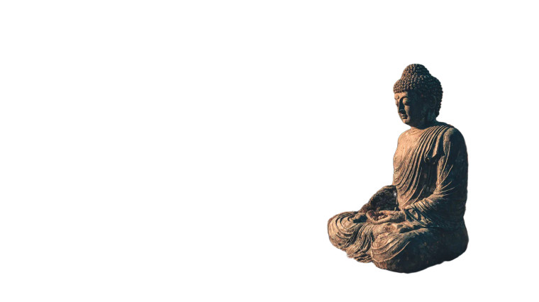 Meditating Buddha V15 Vinyl Car Decal Sticker – Waterproof & UV-Resistant 5.4