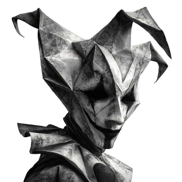 Gothic Clown Creature Vinyl Car Decal Sticker – Waterproof & UV-Resistant 3.4133333333333336"