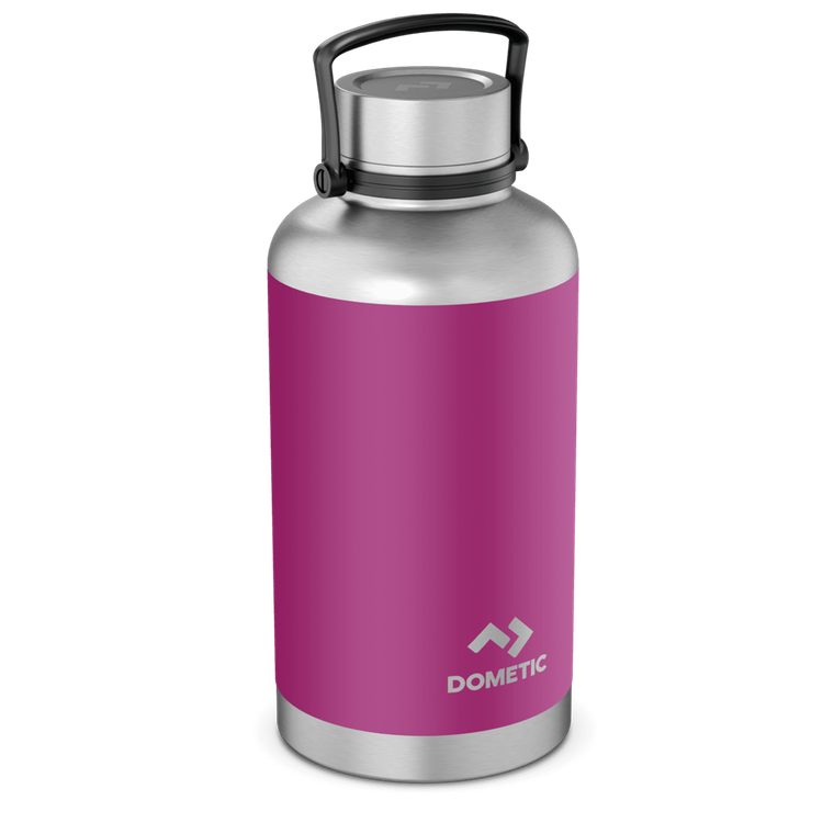 Dometic Orchid Travel Mug | 64oz Insulated Stainless Steel Mug | Double Wall Keeps Drinks Hot 12Hrs Cold 24Hrs | Wide Mouth Lid & Handle | Dishwasher Safe