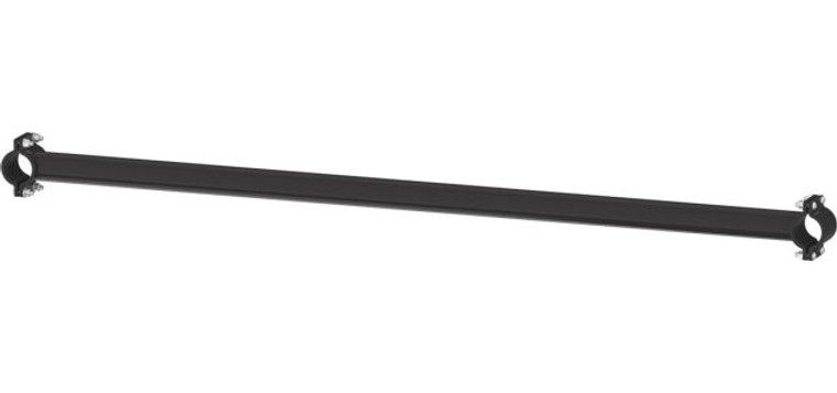 Holman Pro IV Series Black Aluminum Ladder Rack Cross Bar | Quick Clamp, Removable, 3-Year Warranty