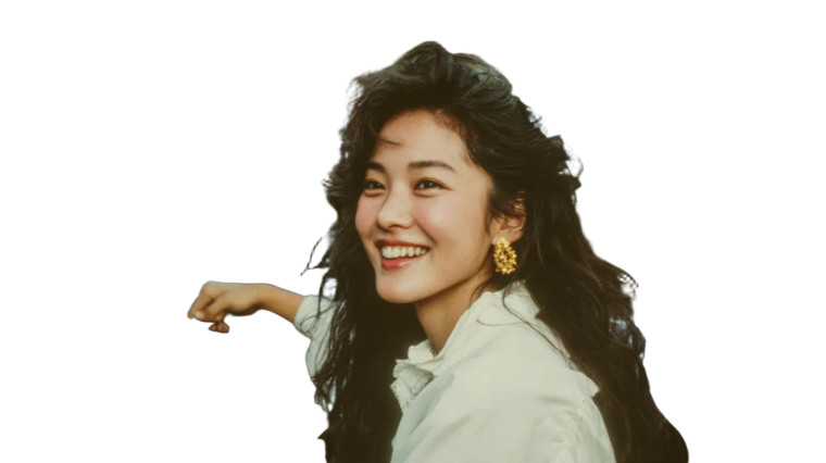 80S Japanese Woman Vinyl Car Decal Sticker – Waterproof & UV-Resistant 2.72"