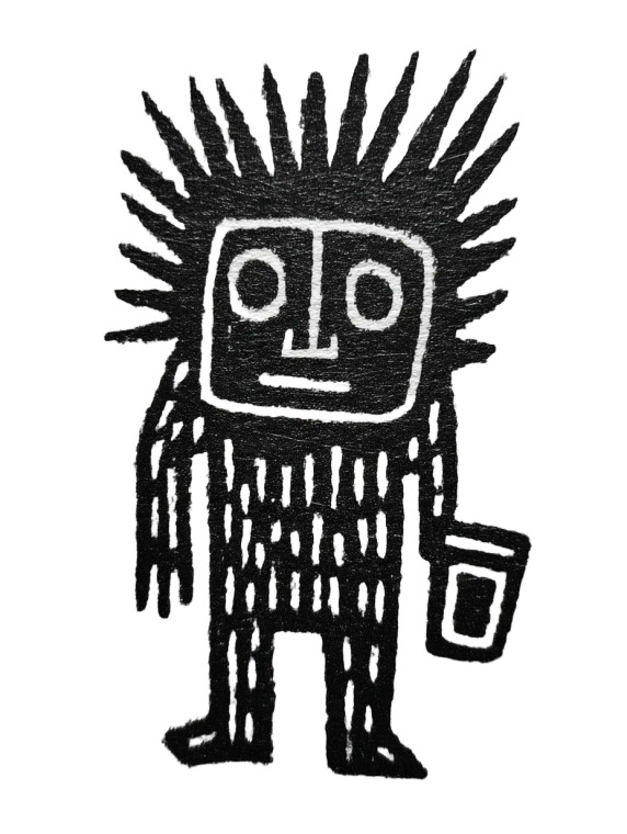 Pre-Columbian Walker Vinyl Car Decal Sticker – Waterproof & UV-Resistant 8.213333333333333"