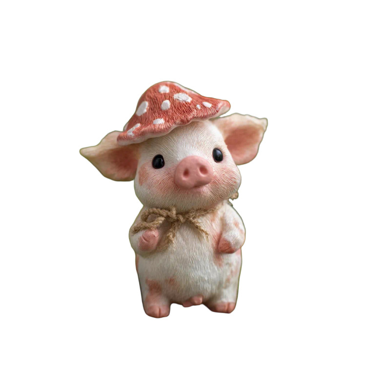 Piglet Figurine Vinyl Car Decal Sticker – Waterproof & UV-Resistant 3.4133333333333336"