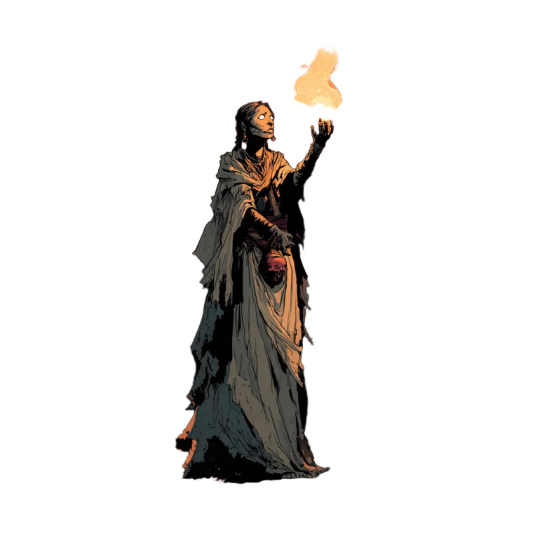 Cult Priestess V2 Vinyl Car Decal Sticker – Waterproof & UV-Resistant 3.4133333333333336"