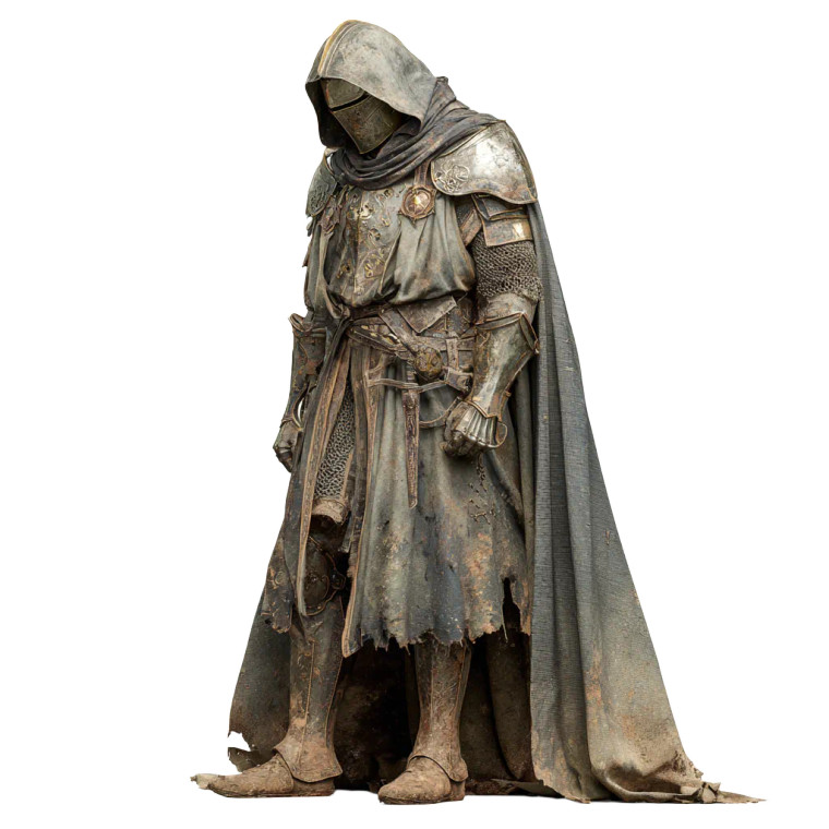 Dirty Armor Knight V2 Vinyl Car Decal Sticker – Waterproof & UV-Resistant 3.4133333333333336"