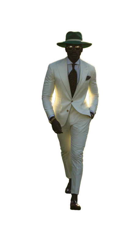 Elegant Black Musician Vinyl Car Decal Sticker – Waterproof & UV-Resistant 4.8533333333333335"