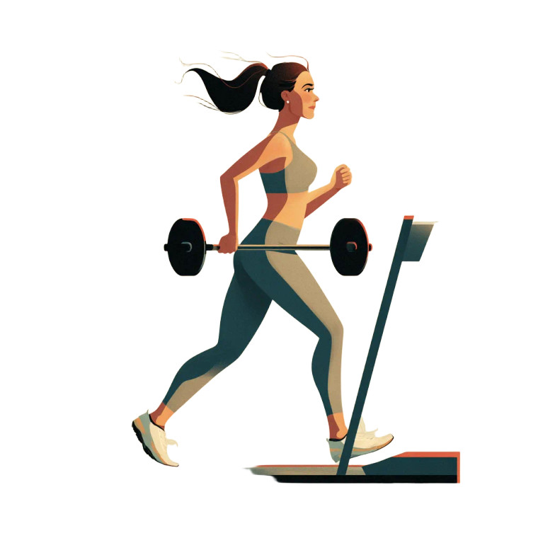 Fitness Woman V5 Vinyl Car Decal Sticker – Waterproof & UV-Resistant 3.4133333333333336"