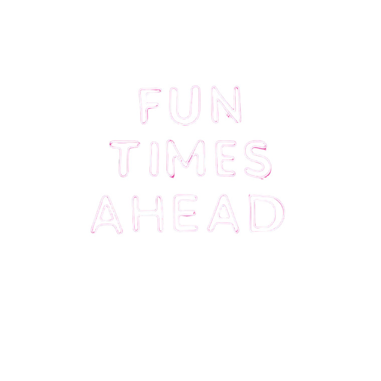 Neon Pink Sign Vinyl Car Decal Sticker – Waterproof & UV-Resistant 3.4133333333333336"