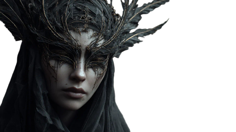 Otherworldly She-Devil Vinyl Car Decal Sticker – Waterproof & UV-Resistant 2.72"