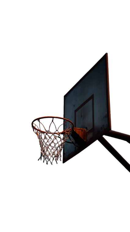 Dark Basketball Hoop Vinyl Car Decal Sticker – Waterproof & UV-Resistant 9.706666666666667"
