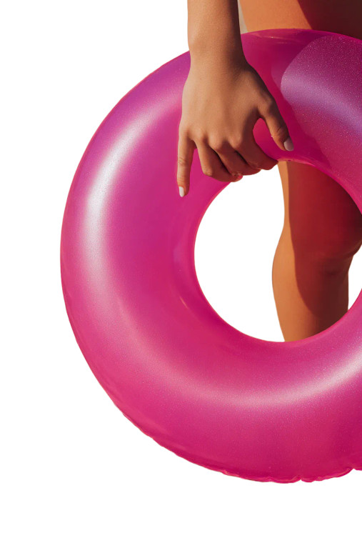 Beach Floaty Close-Up Vinyl Car Decal Sticker – Waterproof & UV-Resistant 4.4