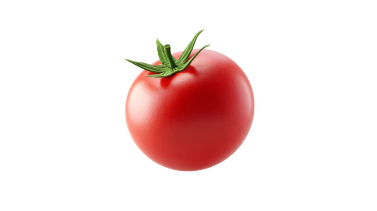 Plump Red Tomato Vinyl Car Decal Sticker – Waterproof & UV-Resistant 5.4