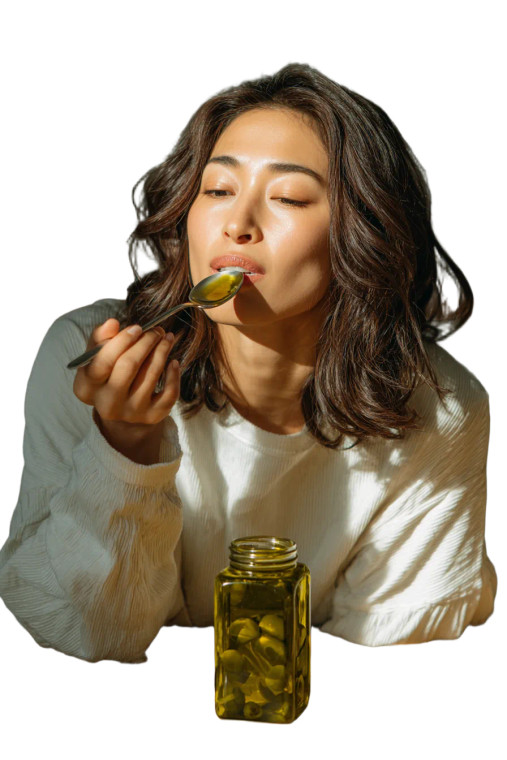 Olive Oil Tasting Vinyl Car Decal Sticker – Waterproof & UV-Resistant 4.4