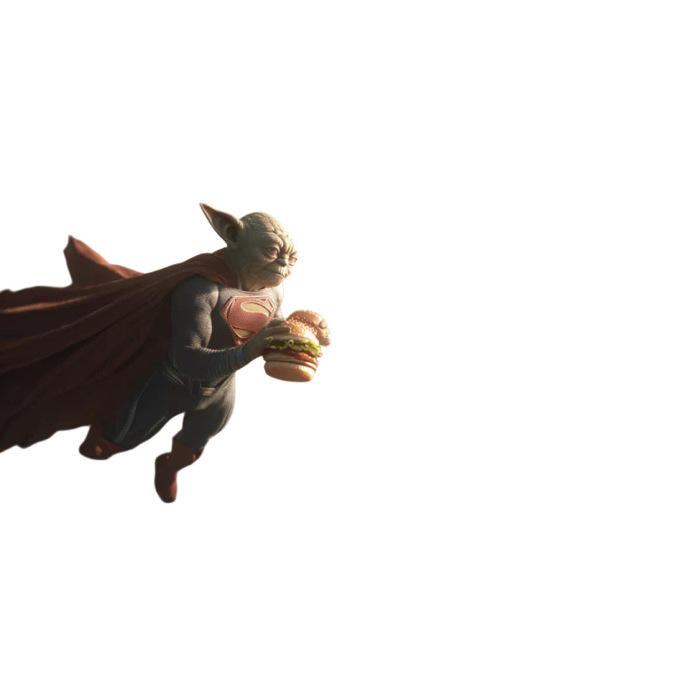 Superman With Lightsaber Vinyl Car Decal Sticker – Waterproof & UV-Resistant 6.826666666666667"