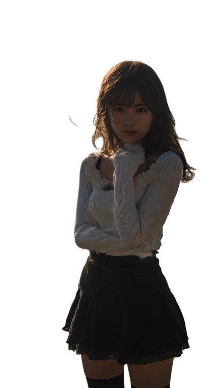 Shy Beach Stroll Vinyl Car Decal Sticker – Waterproof & UV-Resistant 9.706666666666667"