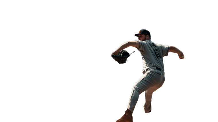 Pitcher In Action V2 Vinyl Car Decal Sticker – Waterproof & UV-Resistant 5.4