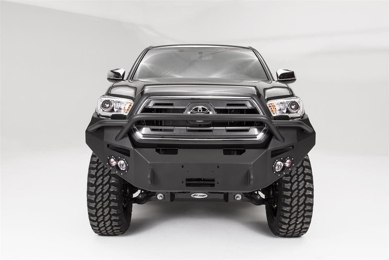 Fab Fours Premium Bumper | Fit Various Toyota Tacoma 2016-2023 | Pre-Runner Guard, Winch Ready, Custom Fit, Limited Lifetime Warranty