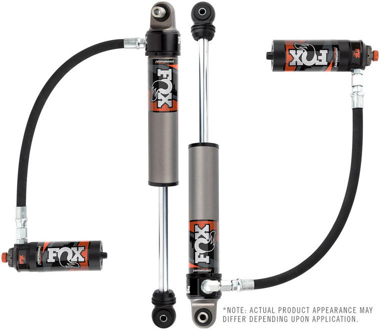 Improve your Ford F-350 Super Duty,F-250 Super Duty's Performance with Fox Shocks | Set of 2 Shock Absorbers - 2.5 Performance Series with Remote Reservoir