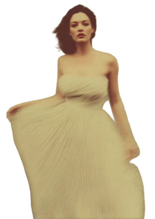 Nostalgic Dior Gown Vinyl Car Decal Sticker – Waterproof & UV-Resistant 8.746666666666666"