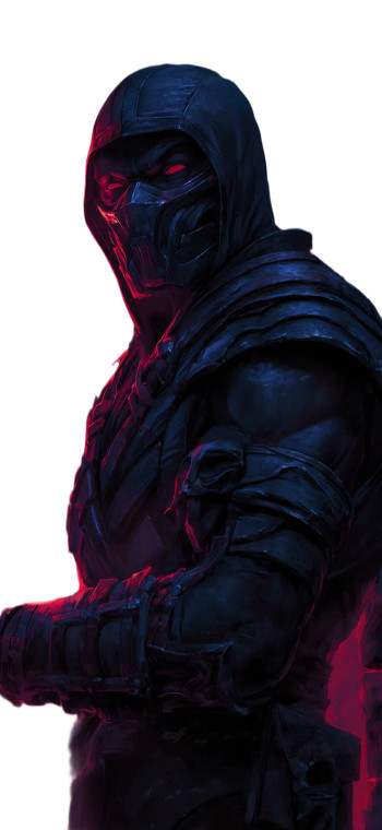 Noob Saibot Vinyl Car Decal Sticker – Waterproof & UV-Resistant 10.666666666666666"