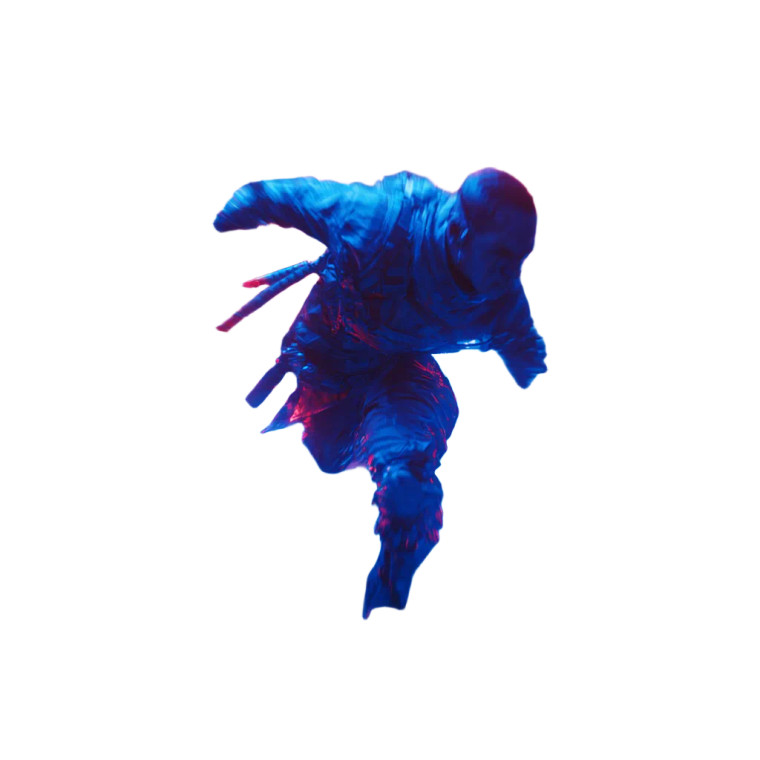 Cybernetic Warrior Attack Vinyl Car Decal Sticker – Waterproof & UV-Resistant 3.4133333333333336"