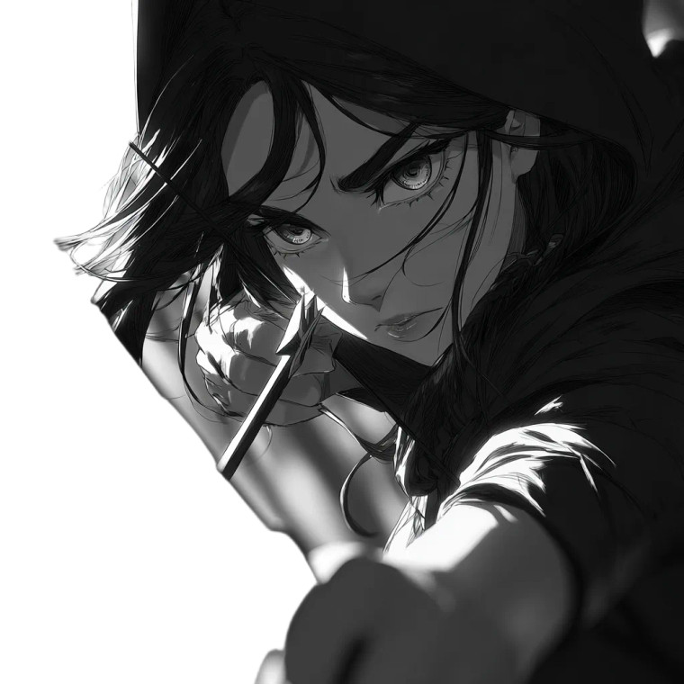 Fierce Archer Vinyl Car Decal Sticker – Waterproof & UV-Resistant 3.4133333333333336"