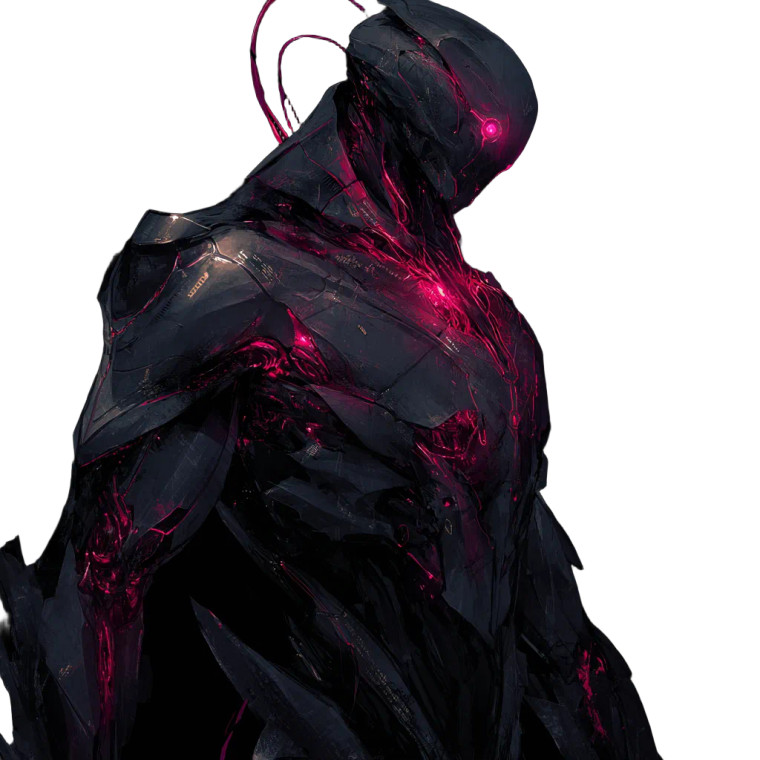 Biomechanical Armor Warrior Vinyl Car Decal Sticker – Waterproof & UV-Resistant 6.826666666666667"